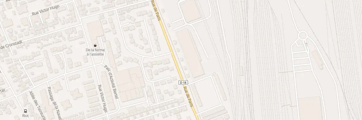 Plan du 483 Rue de Paris à Sotteville-lès-Rouen