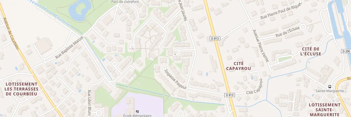 Plan du 7 Imp Pierre et Marie Curie à Castelsarrasin