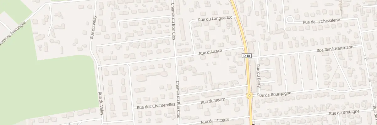 Plan du 15 Rue d’Alsace à Saint-Étienne-du-Rouvray