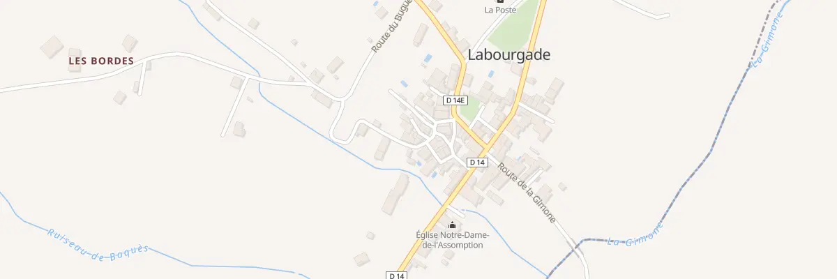Plan du 5035 Village à Labourgade