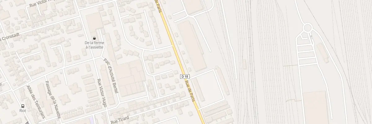 Plan du 485 Rue de Paris à Sotteville-lès-Rouen