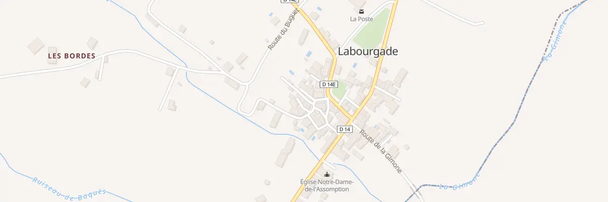Plan du 5031 Village à Labourgade