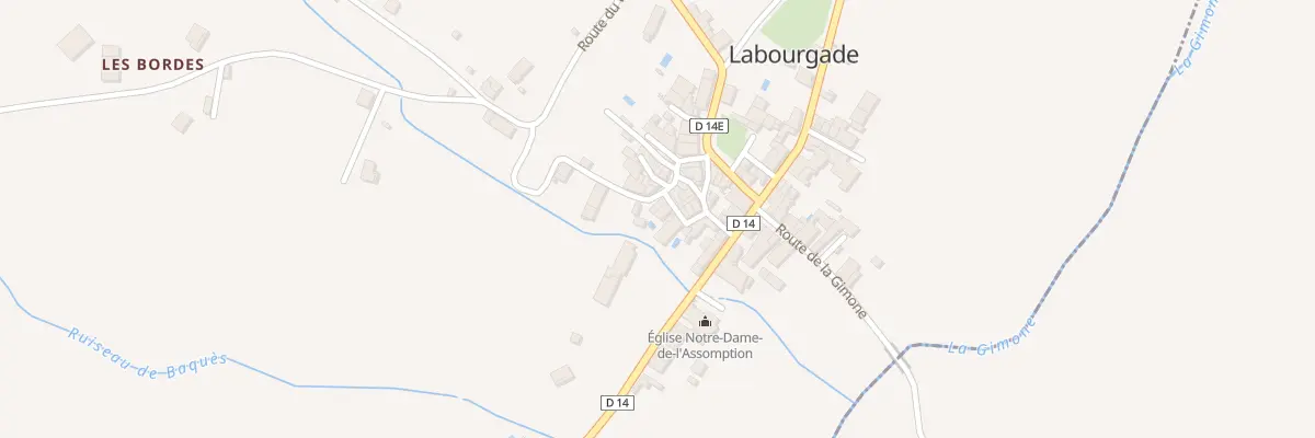 Plan du 5097 Village à Labourgade