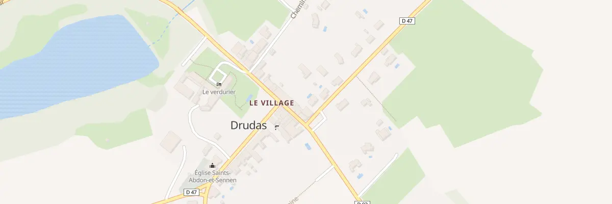 Plan du 9406 Le Village à Drudas