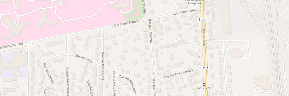 Plan du 8 Rue Jean Charcot à Saint-Étienne-du-Rouvray