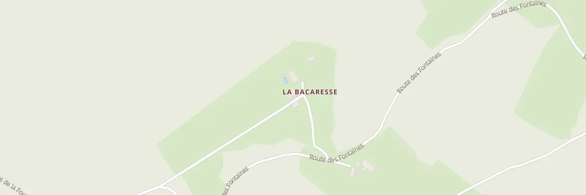 Plan du 16 La Bacaresse à Doissat