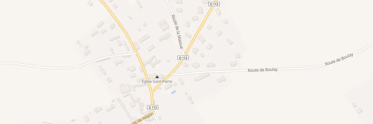 Plan du 51 Rte du Boulay à Canappeville