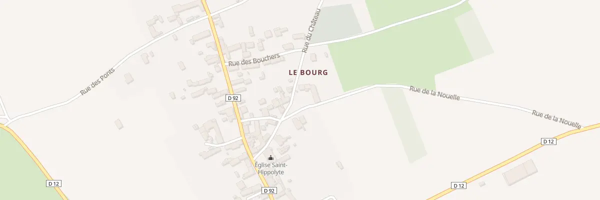 Plan du 10 Rue du Château à Saint-Hippolyte