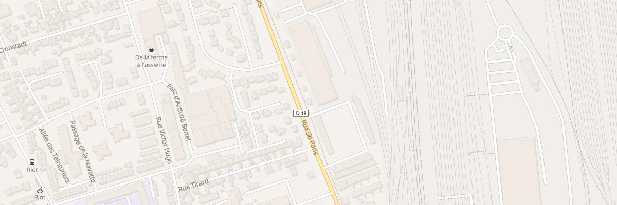 Plan du 487 Rue de Paris à Sotteville-lès-Rouen