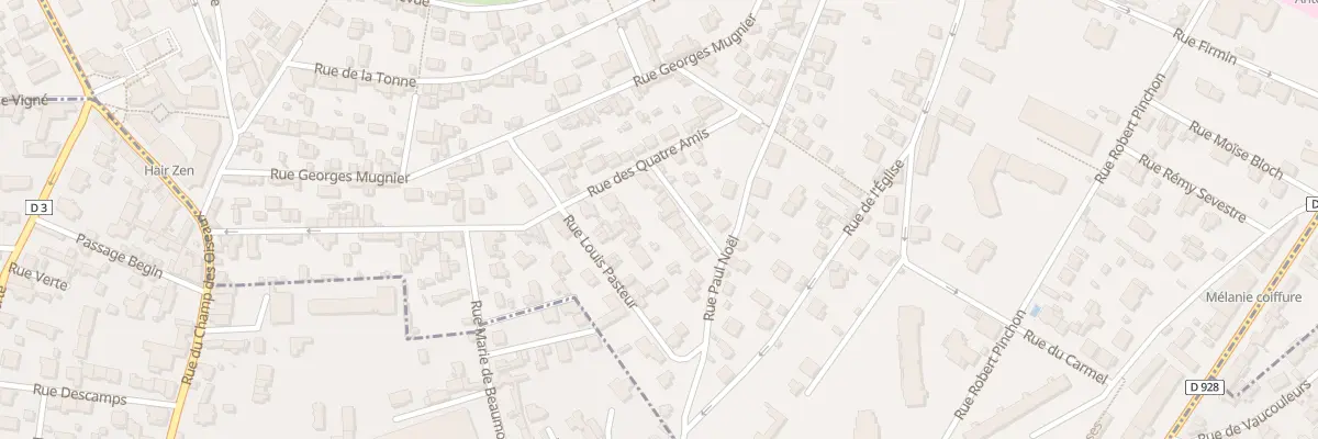 Plan du 47 Rue Pierre Curie à Bois-Guillaume