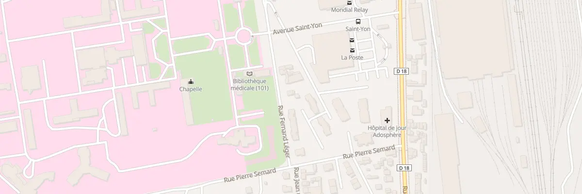 Plan du 21 Rue Fernand Léger à Saint-Étienne-du-Rouvray