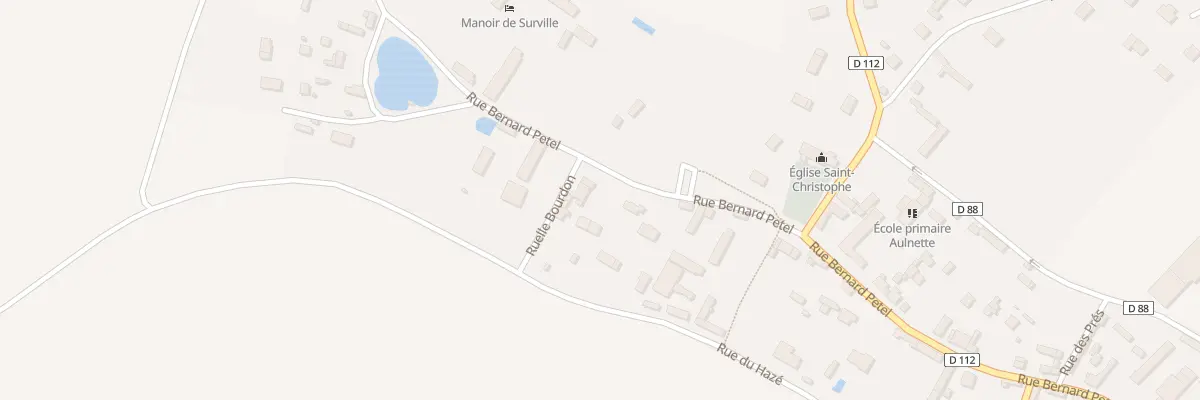 Plan du 69 Rue Bernard Petel à Surville