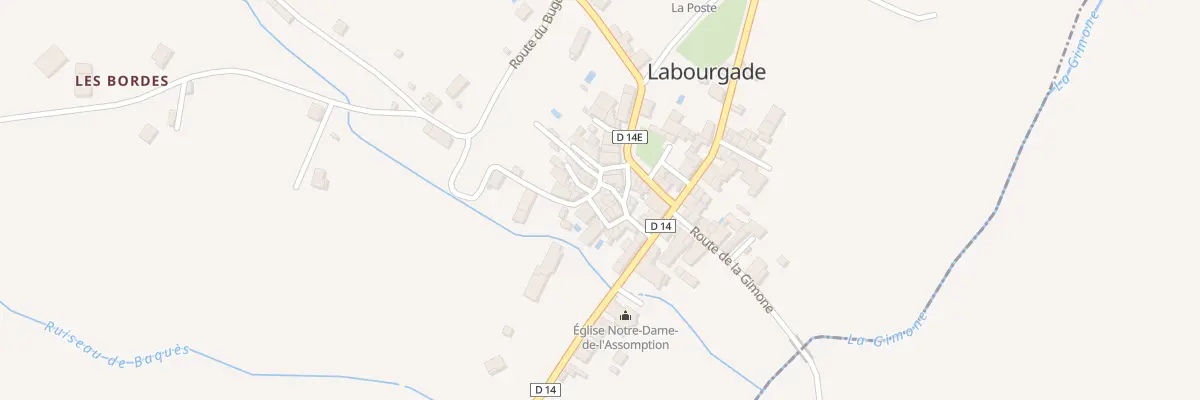 Plan du 5038 Village à Labourgade