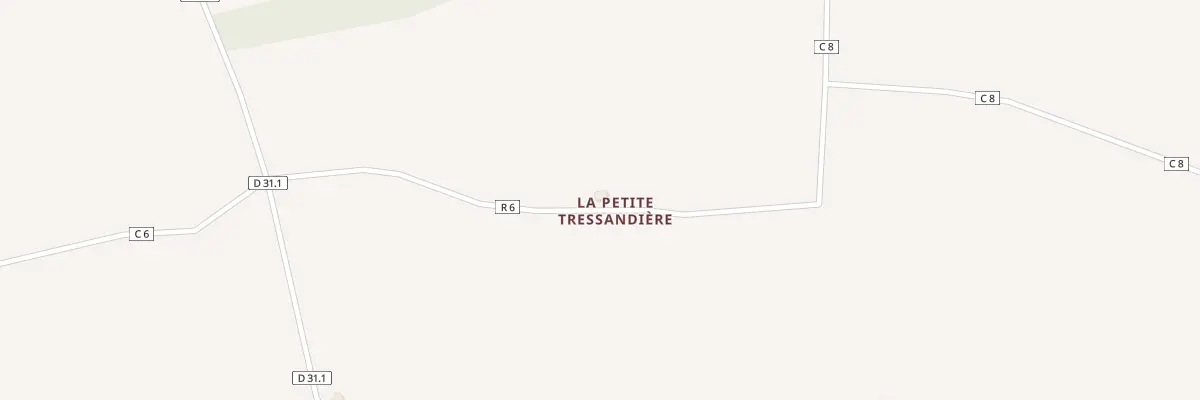 Plan du 1 La Tressandiere à Dampierre-sous-Brou