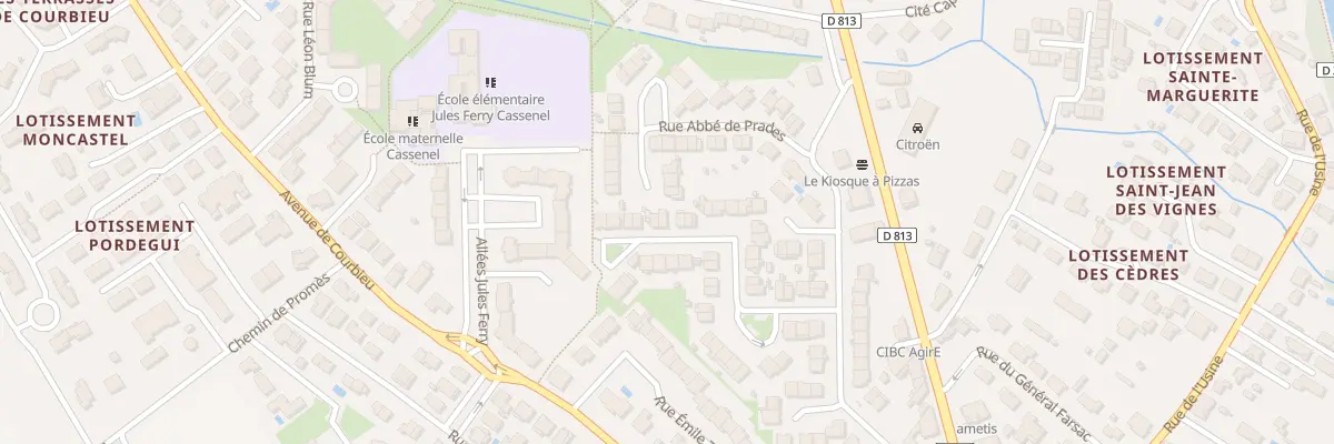Plan du 36 Rue Victor Hugo à Castelsarrasin