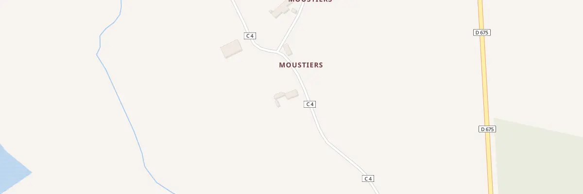 Plan du 5009 Moustiers à Verneuil-Moustiers