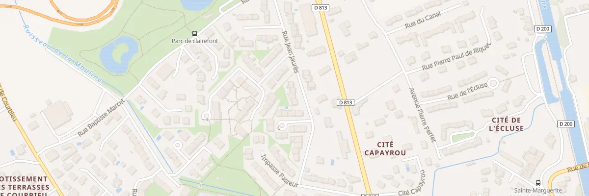 Plan du 12 Rue Jean Jaurès à Castelsarrasin