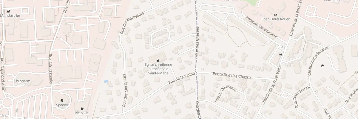 Plan du 73T Rue des Chasses à Mont-Saint-Aignan