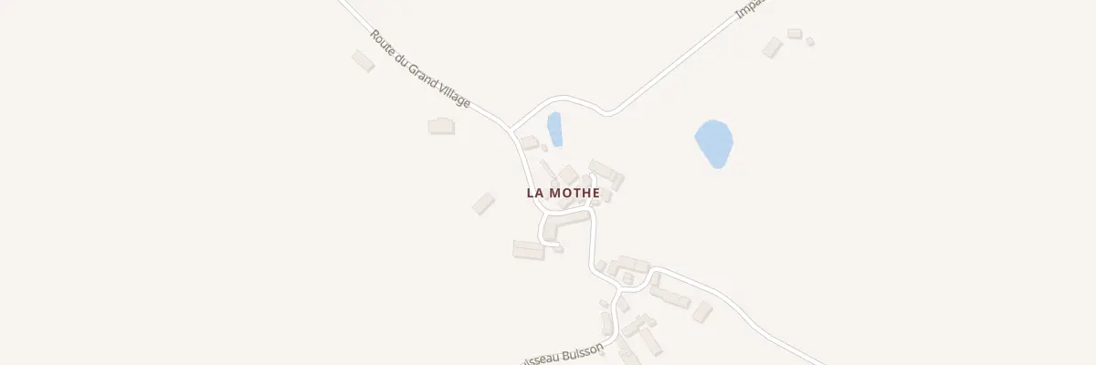 Plan du 85 La Mothe Sud à Dussac