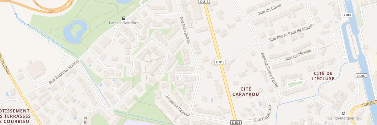 Plan du 10 Rue Jean Jaurès à Castelsarrasin