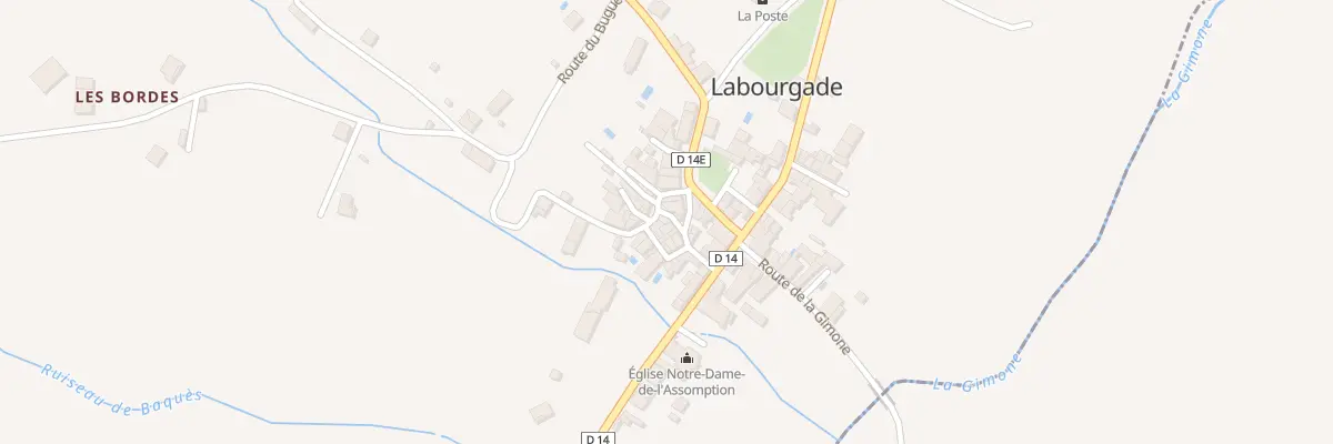 Plan du 5039 Village à Labourgade