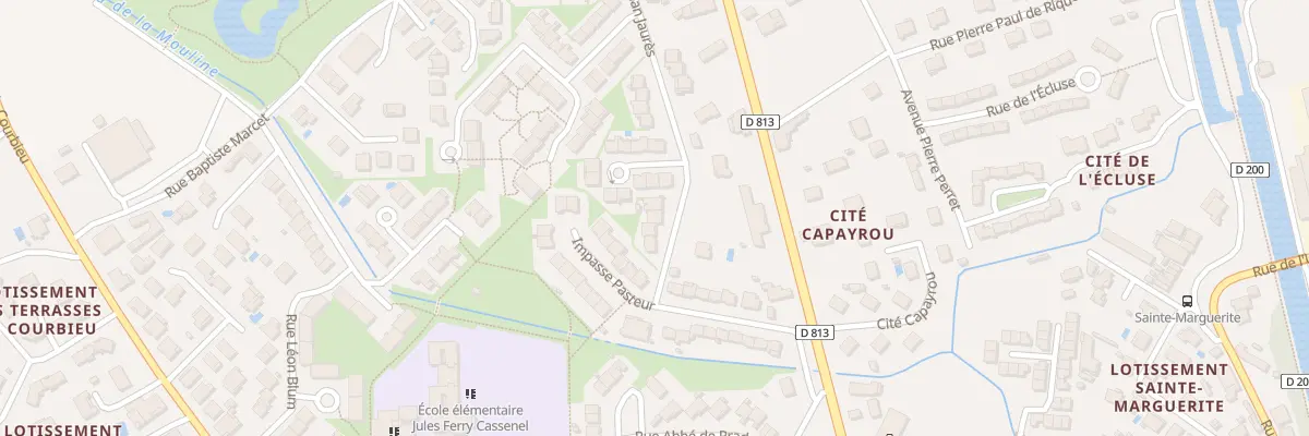 Plan du 6 Rue Jean Jaurès à Castelsarrasin