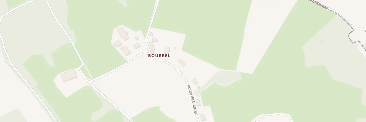 Plan du 5198F Bourrel à Sérignac