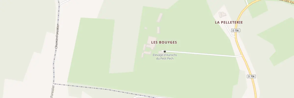 Plan du 1212 Rte des Eyzies à Thonac