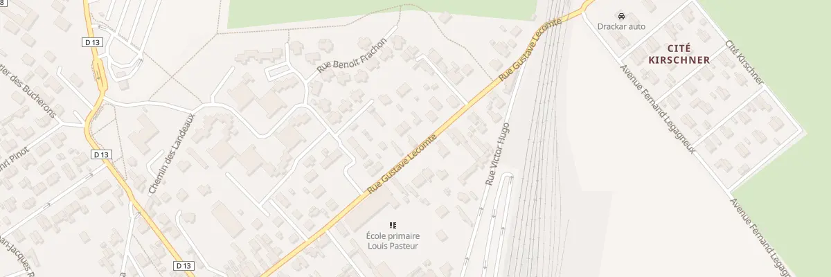 Plan du 109 Rue Gustave Lecomte à Oissel-sur-Seine