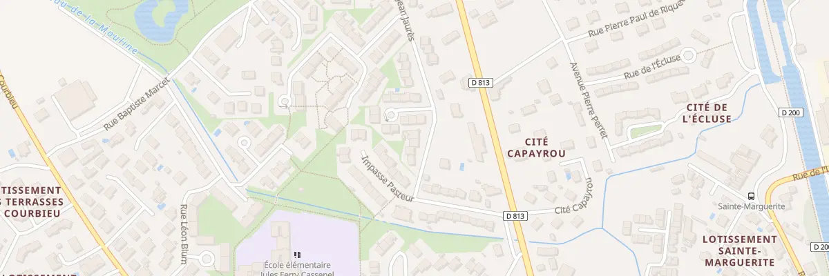 Plan du 8 Rue Jean Jaurès à Castelsarrasin