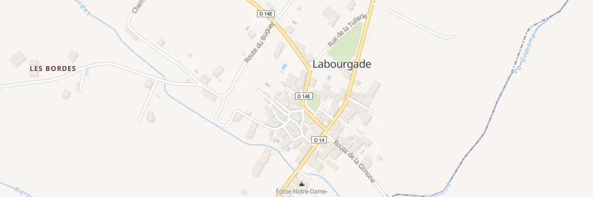 Plan du 5025 Village à Labourgade