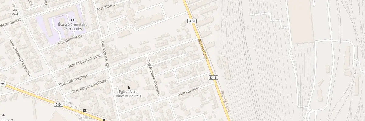 Plan du 10 Rue de l’Epargne à Sotteville-lès-Rouen