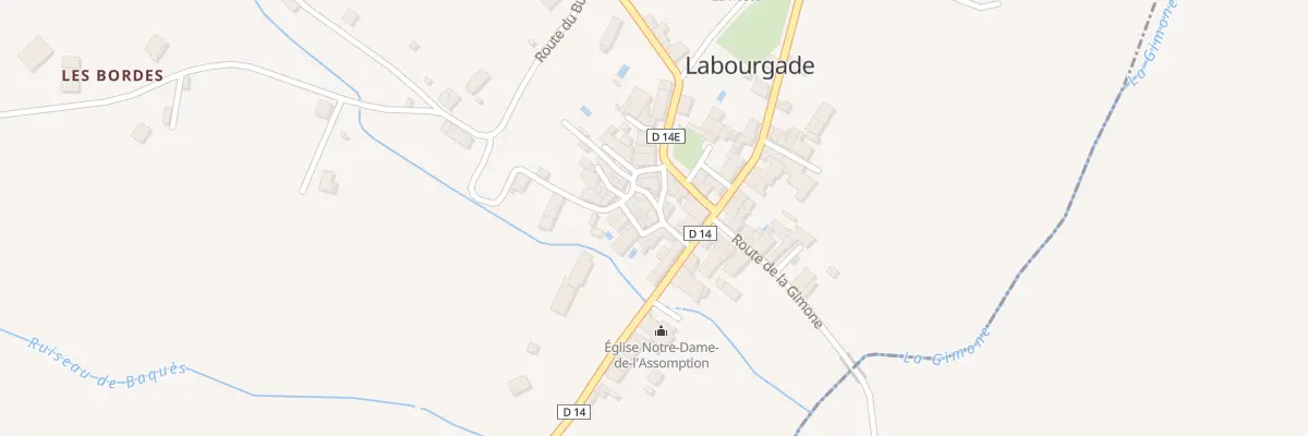 Plan du 5041 Village à Labourgade