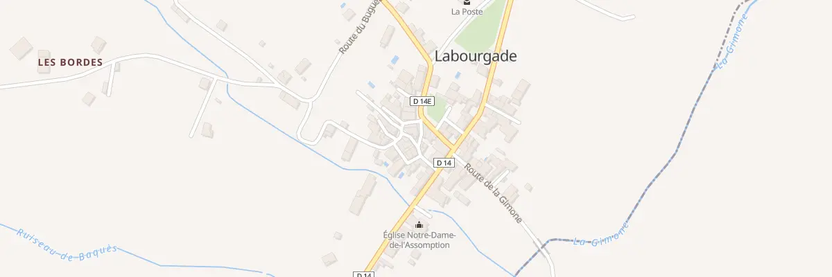 Plan du 5029 Village à Labourgade