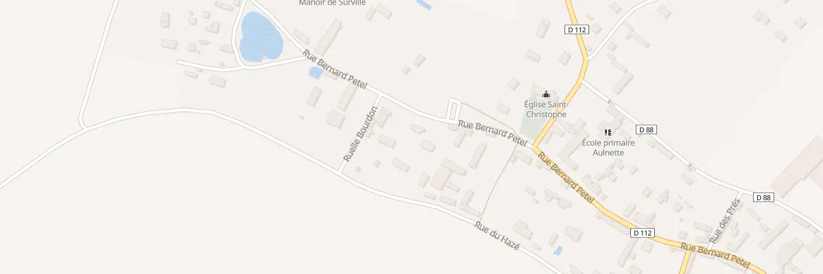 Plan du 67 Rue Bernard Petel à Surville