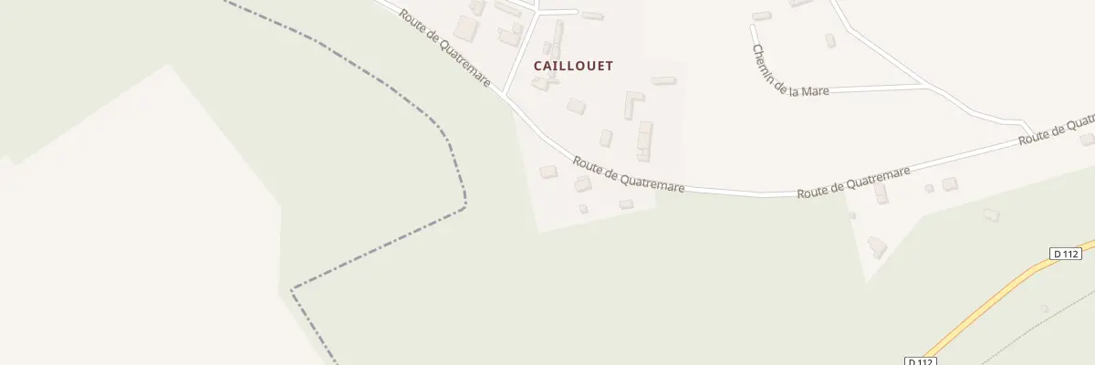 Plan du 14 Rte de Quatremare au Mesnil-Jourdain