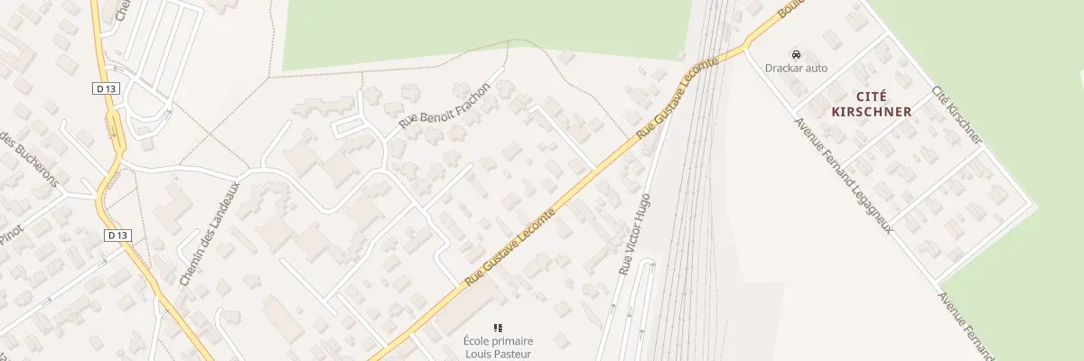 Plan du 115 Rue Gustave Lecomte à Oissel-sur-Seine