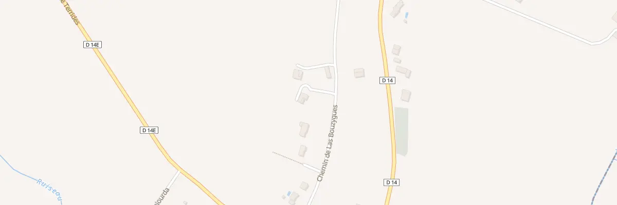 Plan du 5120 Pisseby-Las-Bousygues à Labourgade