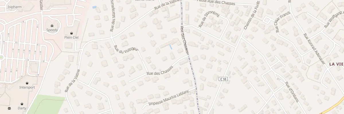 Plan du 57 Rue des Chasses à Mont-Saint-Aignan