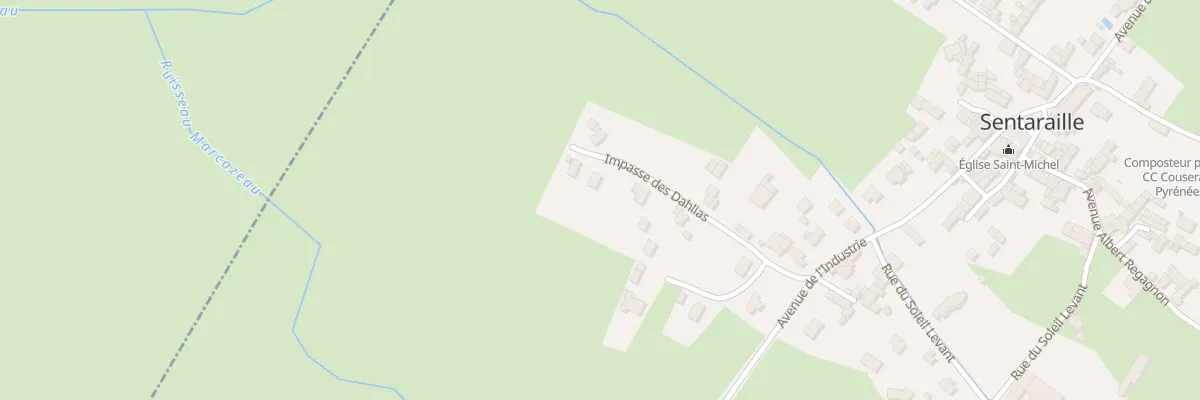 Plan du 337 Prat d’Arnou à Lorp-Sentaraille