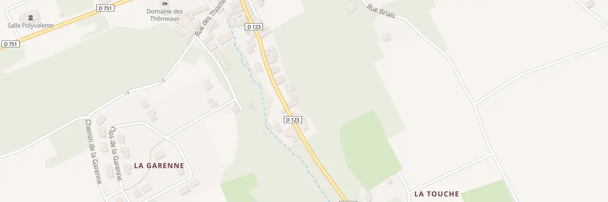 Plan du 22 Rue de l’Ouche à Mosnes