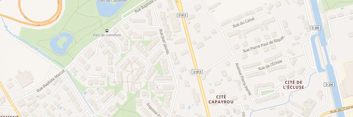 Plan du 27 Rue Jean Jaurès à Castelsarrasin