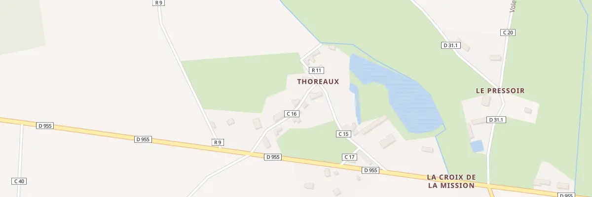 Plan du 14 Thoreau à Dampierre-sous-Brou