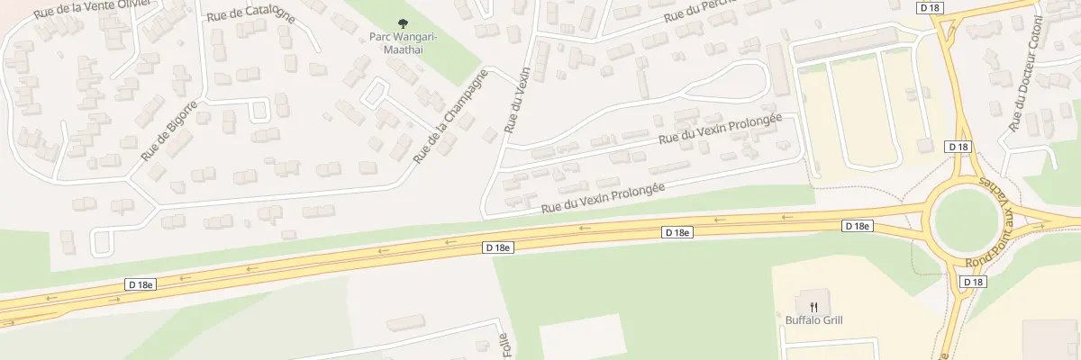 Plan du 52 Rue du Vexin Prolongée à Saint-Étienne-du-Rouvray