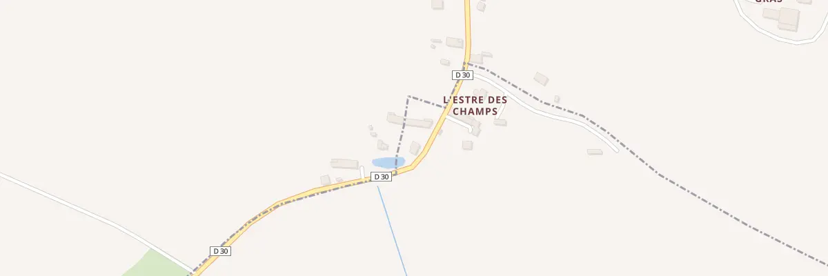 Plan du 41 L’Estre des Champs à Montigny-le-Chartif