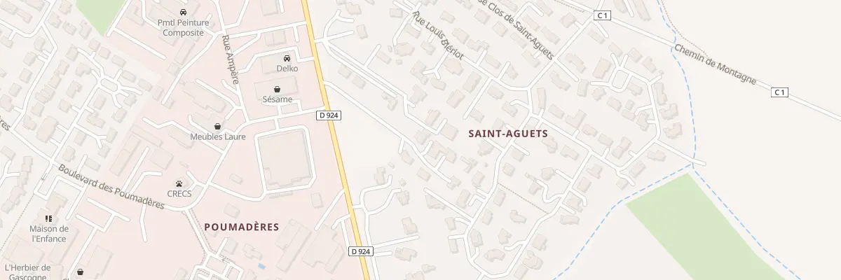 Plan du 62A Rte de Toulouse à L’Isle-Jourdain