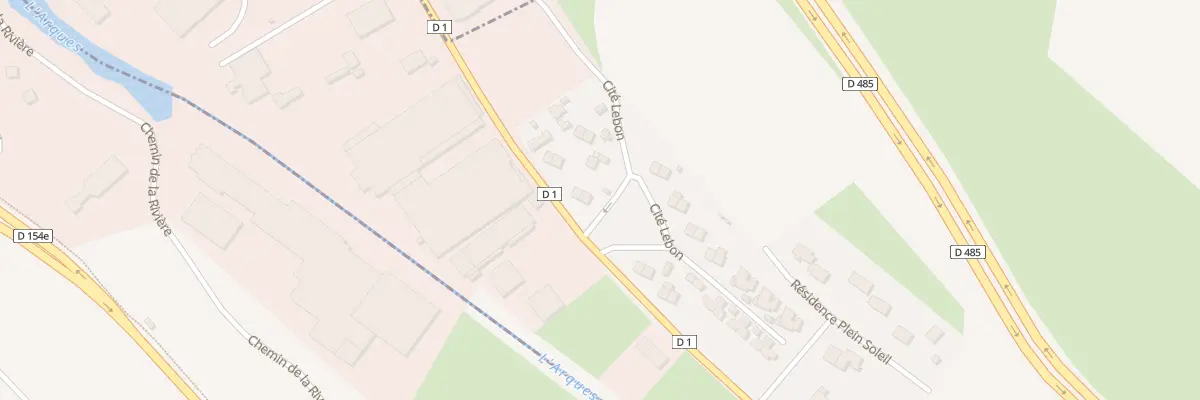 Plan du 4 Cite Lebon à Martin-Église