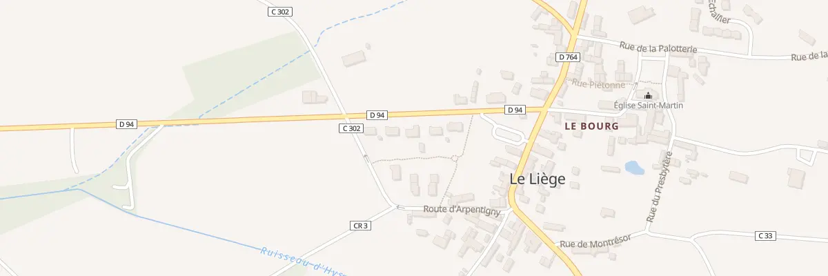 Plan du 9 Rue de la Couture au Liège