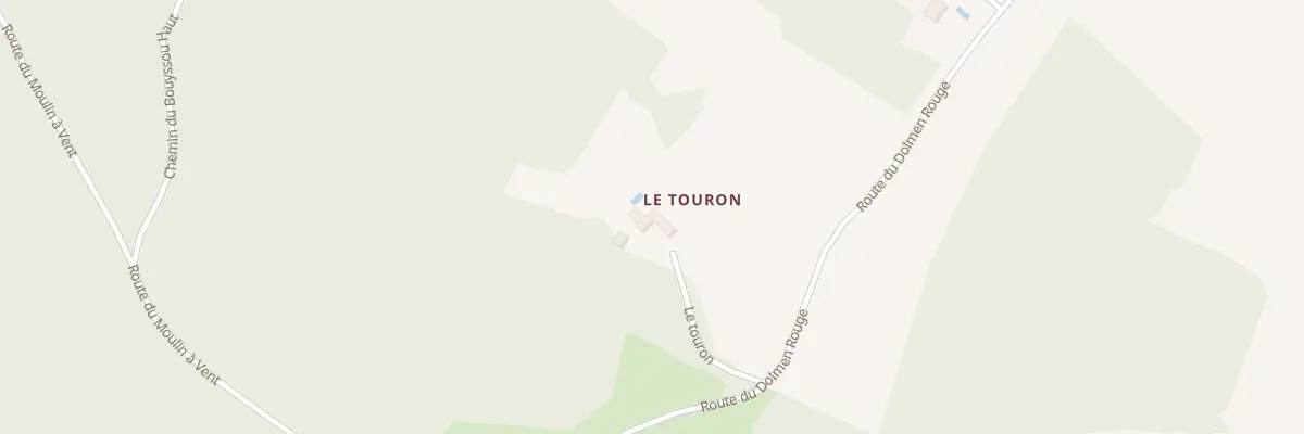Plan du 90A Le Touron à Saint-Laurent-la-Vallée