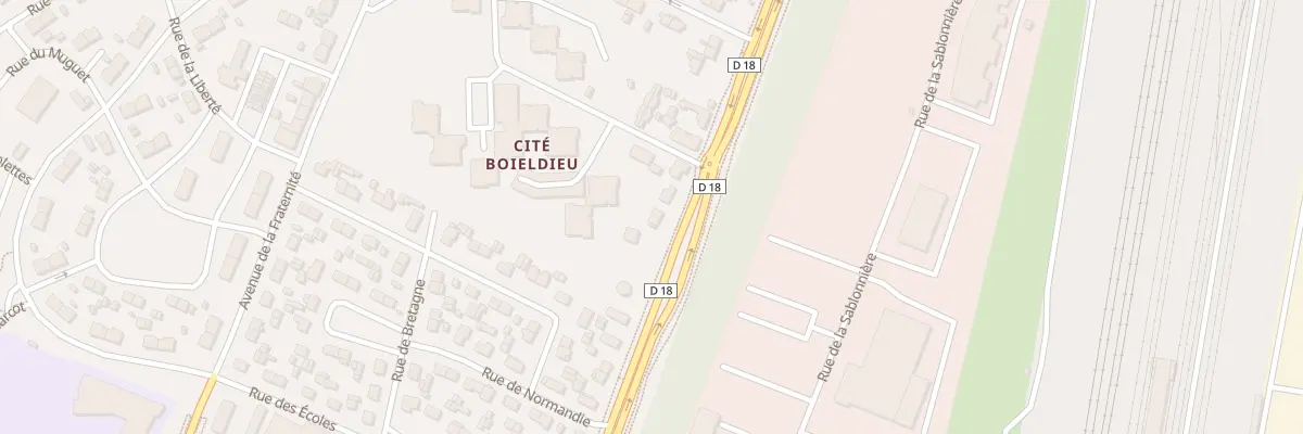 Plan du 2773 Av du Gen de Gaulle à Oissel-sur-Seine